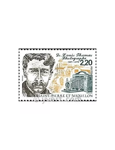 n° 488 - Timbre Saint-Pierre et Miquelon Poste