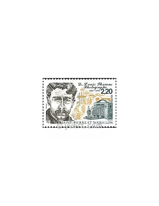 n° 488 - Timbre Saint-Pierre et Miquelon Poste