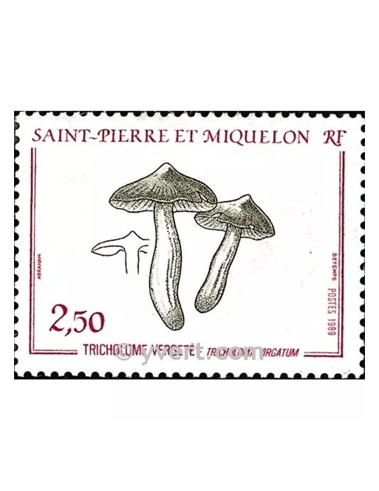 n° 497 - Timbre Saint-Pierre et Miquelon Poste