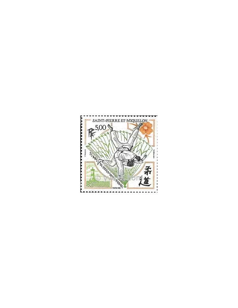 n° 498 - Timbre Saint-Pierre et Miquelon Poste
