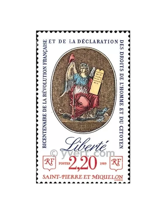 n° 499 - Timbre Saint-Pierre et Miquelon Poste