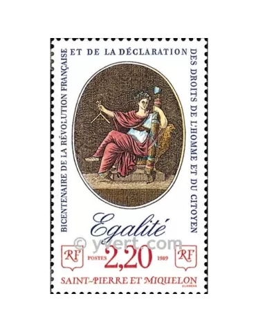 n° 500 - Timbre Saint-Pierre et Miquelon Poste 2