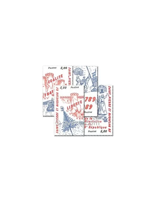 n° 504/507 (BF 3) - Timbre Saint-Pierre et Miquelon Poste