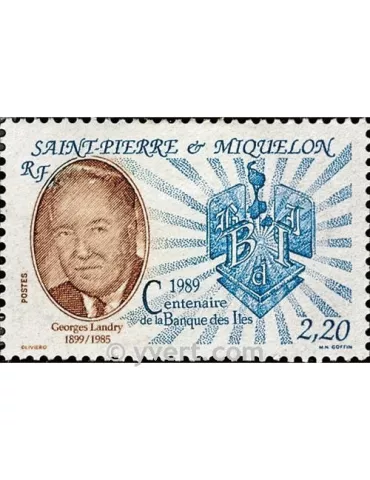 n° 511 - Timbre Saint-Pierre et Miquelon Poste 2