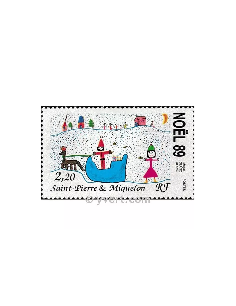 n° 512 - Timbre Saint-Pierre et Miquelon Poste