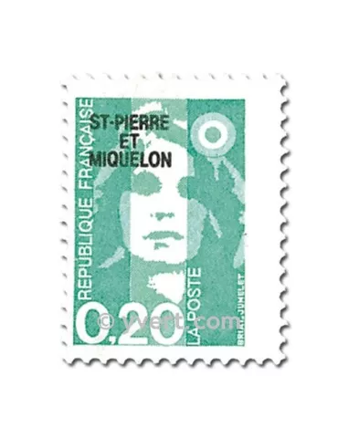n° 514/520 - Timbre Saint-Pierre et Miquelon Poste 2