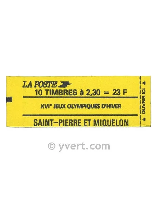 n° C518 - Timbre Saint-Pierre et Miquelon Poste
