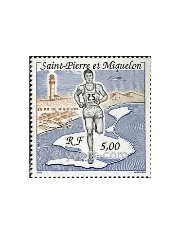 n° 522 - Timbre Saint-Pierre et Miquelon Poste