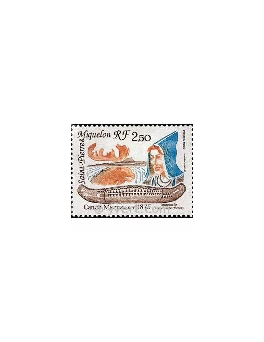 n° 527 - Timbre Saint-Pierre et Miquelon Poste