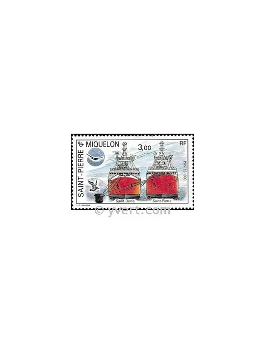 n° 528 - Timbre Saint-Pierre et Miquelon Poste