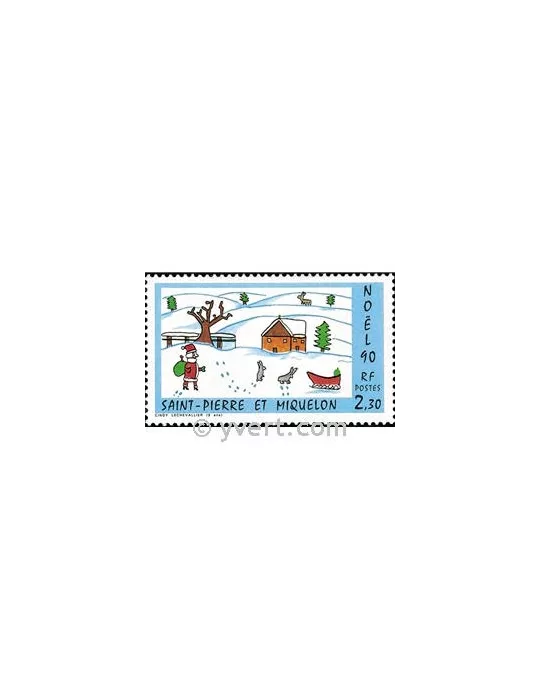 n° 533 - Timbre Saint-Pierre et Miquelon Poste
