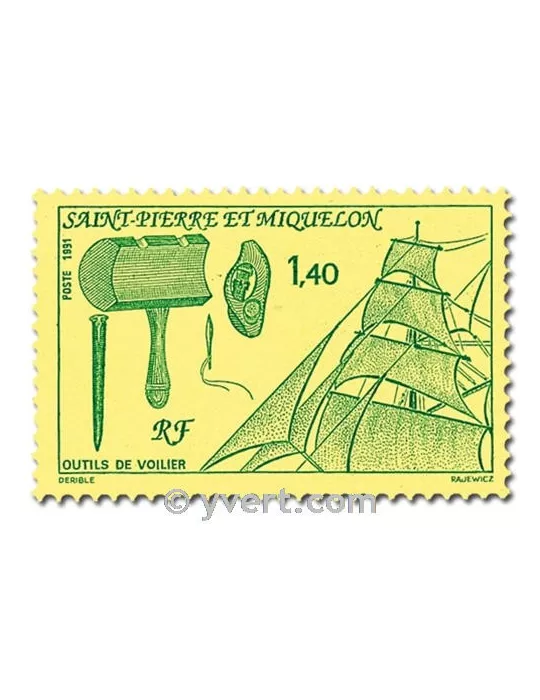 n° 535/536 - Timbre Saint-Pierre et Miquelon Poste