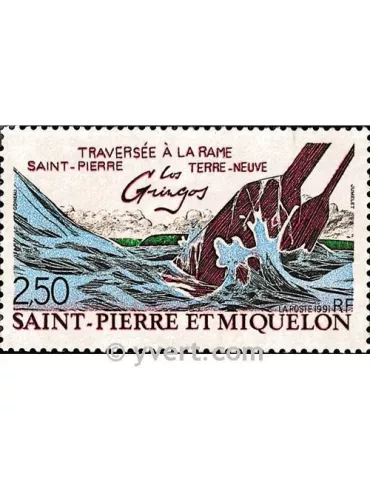 n° 546 - Timbre Saint-Pierre et Miquelon Poste 2
