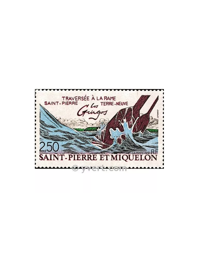 n° 546 - Timbre Saint-Pierre et Miquelon Poste
