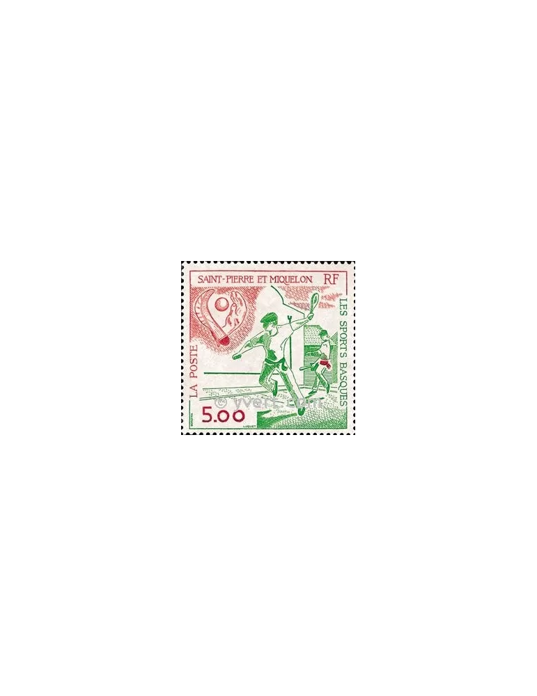 n° 547 - Timbre Saint-Pierre et Miquelon Poste
