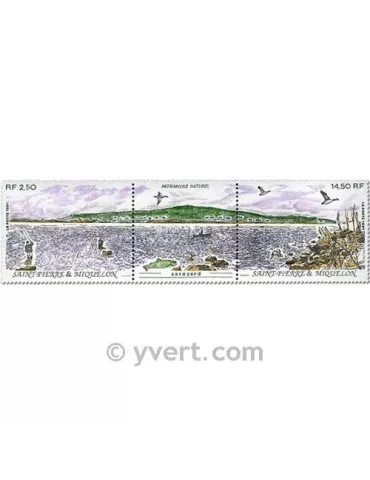 n° 549A - Timbre Saint-Pierre et Miquelon Poste 2