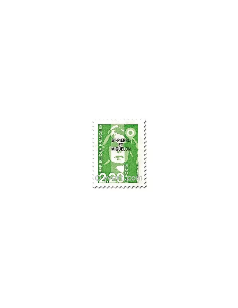 n° 552/553 - Timbre Saint-Pierre et Miquelon Poste