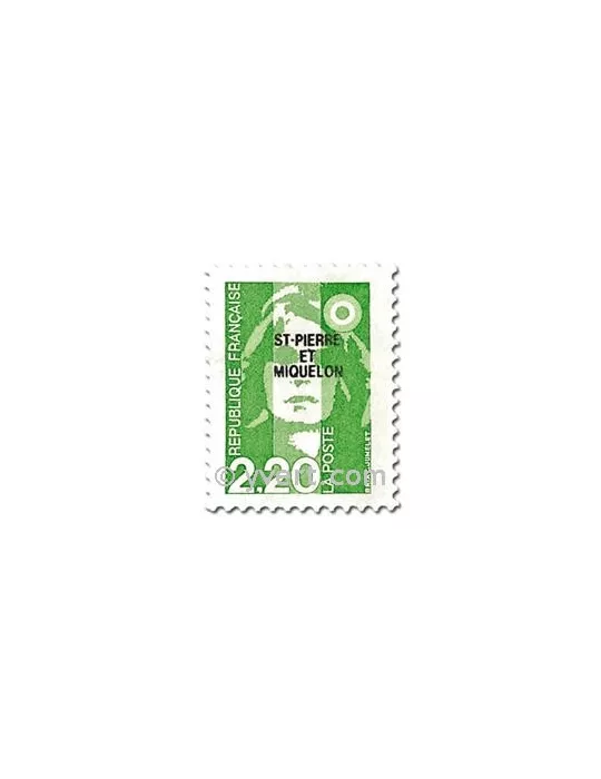 n° 552/553 - Timbre Saint-Pierre et Miquelon Poste