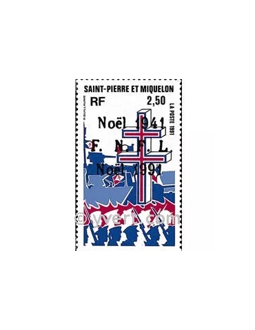 n° 554 - Timbre Saint-Pierre et Miquelon Poste