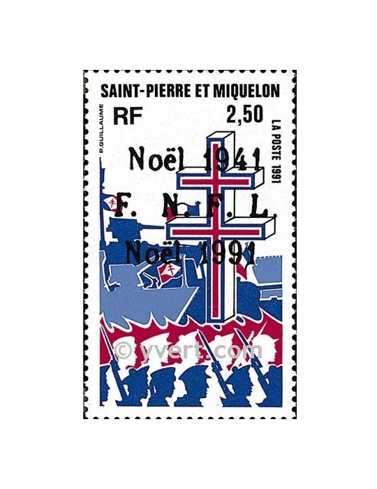 n° 554 - Timbre Saint-Pierre et Miquelon Poste