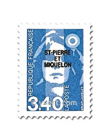 n° 555/556 - Timbre Saint-Pierre et Miquelon Poste 2