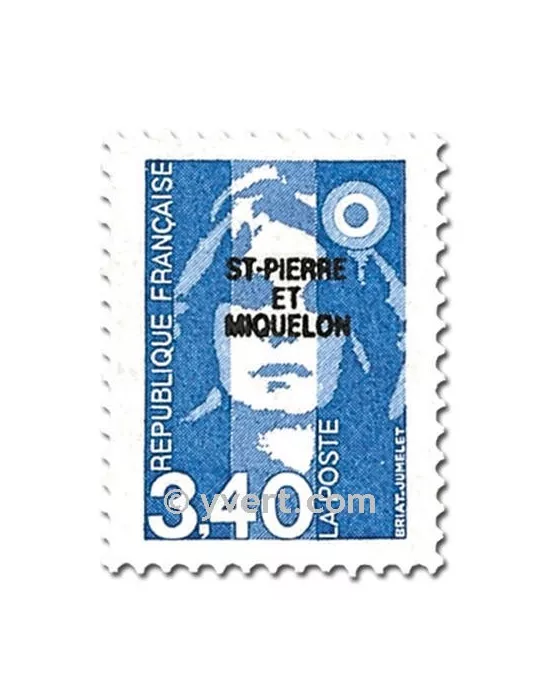 n° 555/556 - Timbre Saint-Pierre et Miquelon Poste