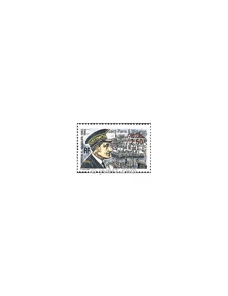 n° 558 - Timbre Saint-Pierre et Miquelon Poste