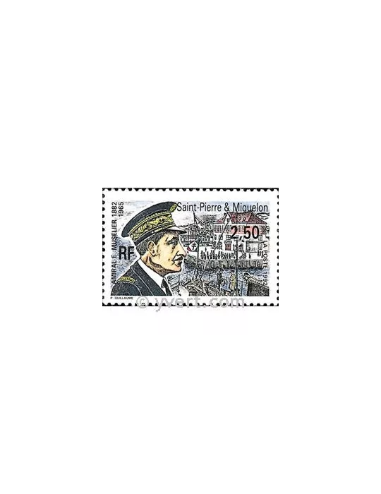 n° 558 - Timbre Saint-Pierre et Miquelon Poste