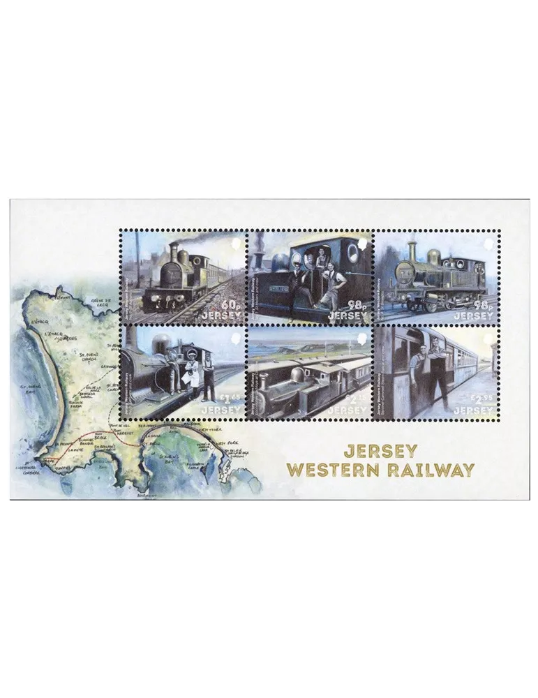 n° F2827 - Timbre JERSEY Poste