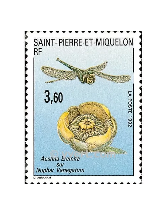 n° 560 - Timbre Saint-Pierre et Miquelon Poste