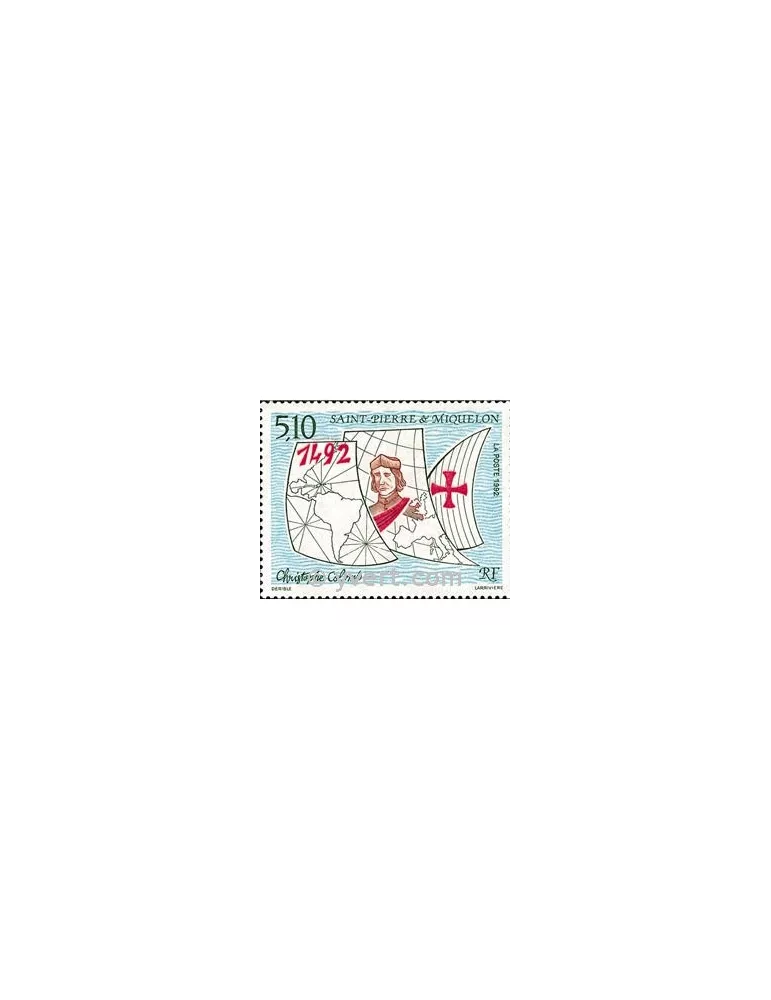 n° 569 - Timbre Saint-Pierre et Miquelon Poste