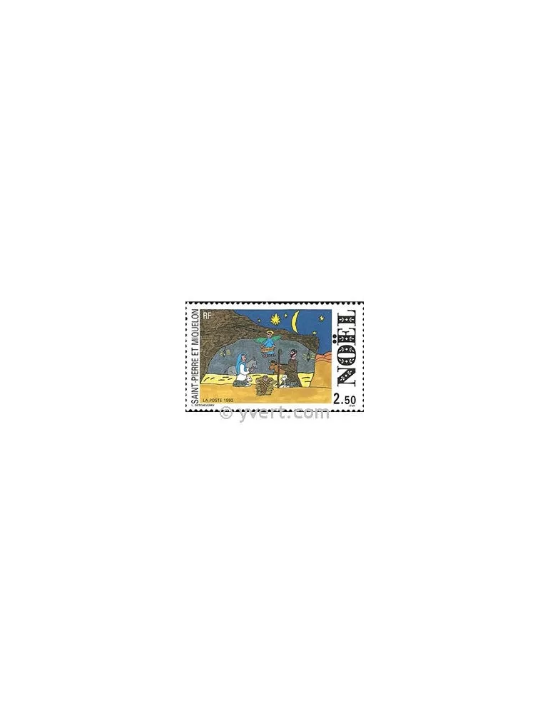 n° 571 - Timbre Saint-Pierre et Miquelon Poste