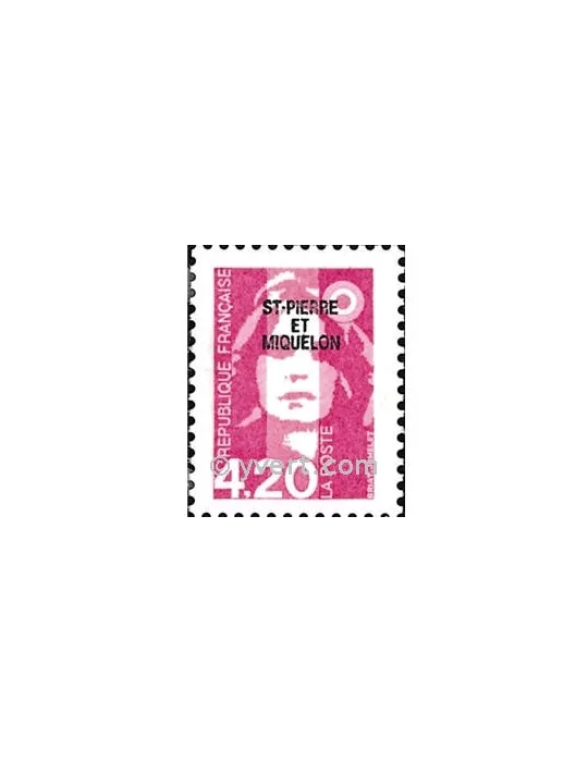 n° 572 - Timbre Saint-Pierre et Miquelon Poste
