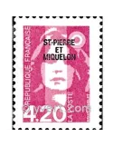 n° 572 - Timbre Saint-Pierre et Miquelon Poste