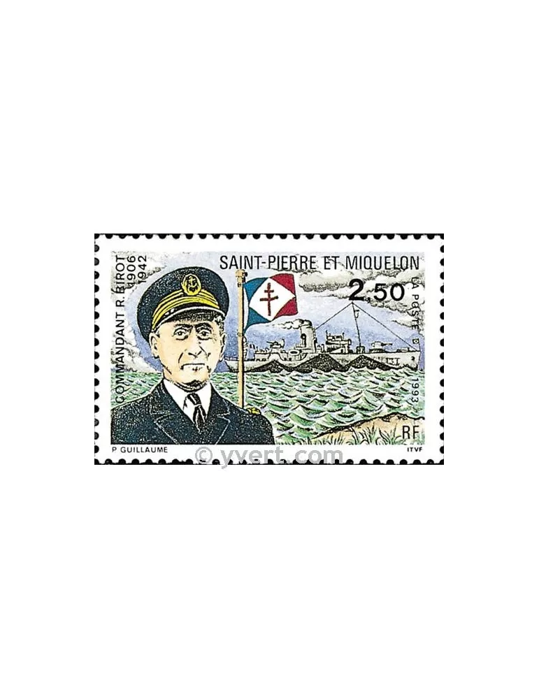 n° 573 - Timbre Saint-Pierre et Miquelon Poste