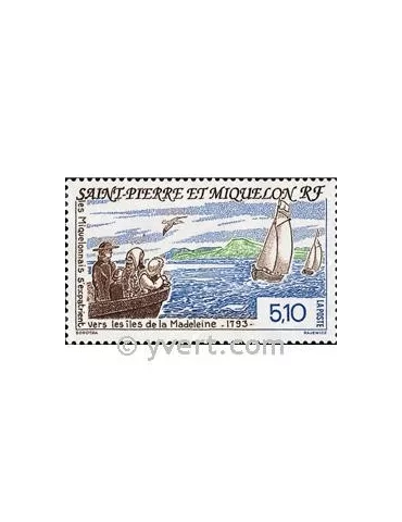 n° 579 - Timbre Saint-Pierre et Miquelon Poste