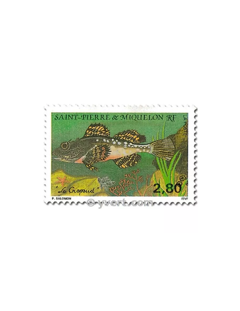 n° 580/583 - Timbre Saint-Pierre et Miquelon Poste