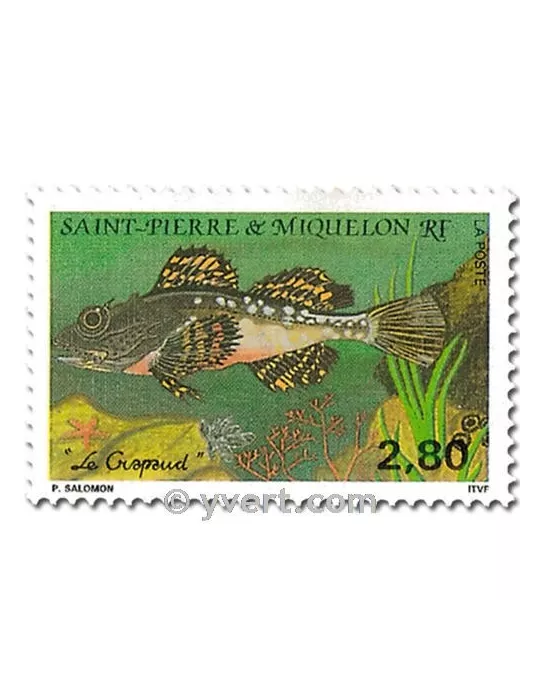 n° 580/583 - Timbre Saint-Pierre et Miquelon Poste
