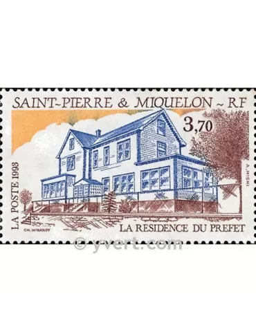 n° 584 - Timbre Saint-Pierre et Miquelon Poste 2