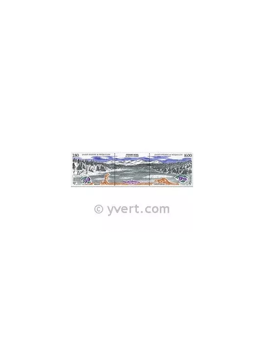 n° 586A - Timbre Saint-Pierre et Miquelon Poste