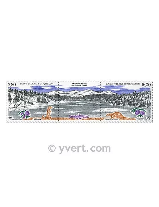 n° 586A - Timbre Saint-Pierre et Miquelon Poste