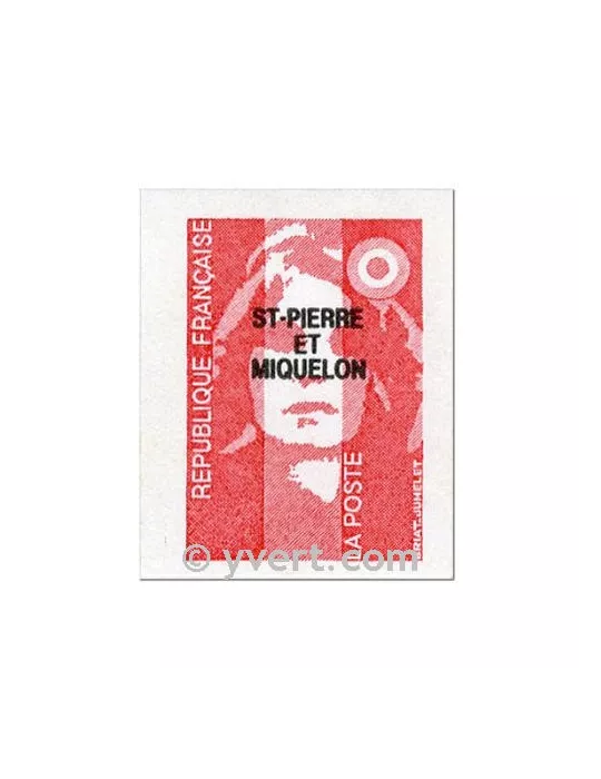 n° 590 - Timbre Saint-Pierre et Miquelon Poste