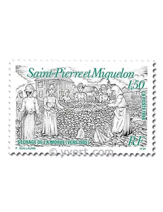 n° 595/596 - Timbre Saint-Pierre et Miquelon Poste