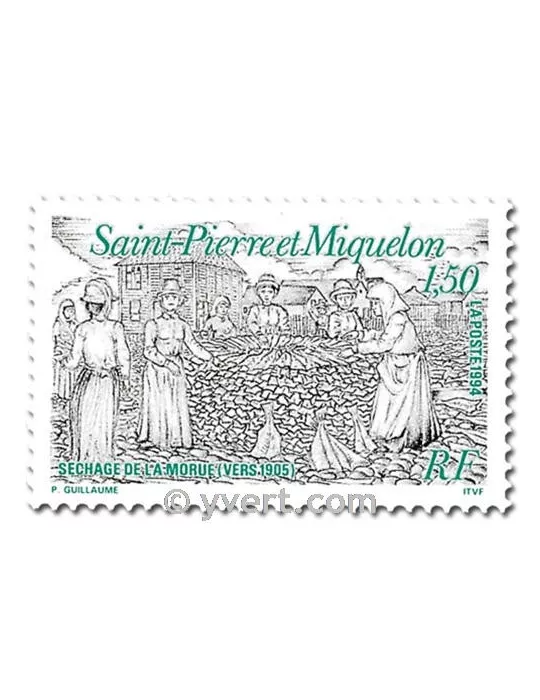 n° 595/596 - Timbre Saint-Pierre et Miquelon Poste