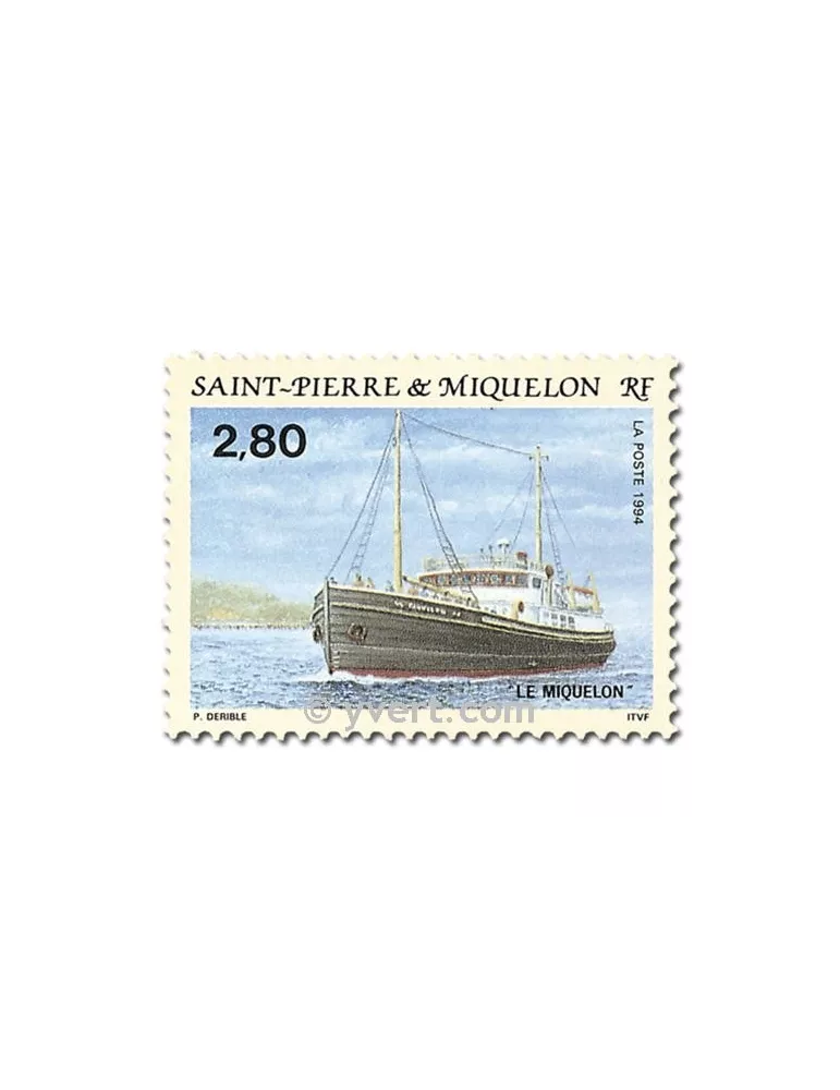 n° 599/602 (BF 4) - Timbre Saint-Pierre et Miquelon Poste