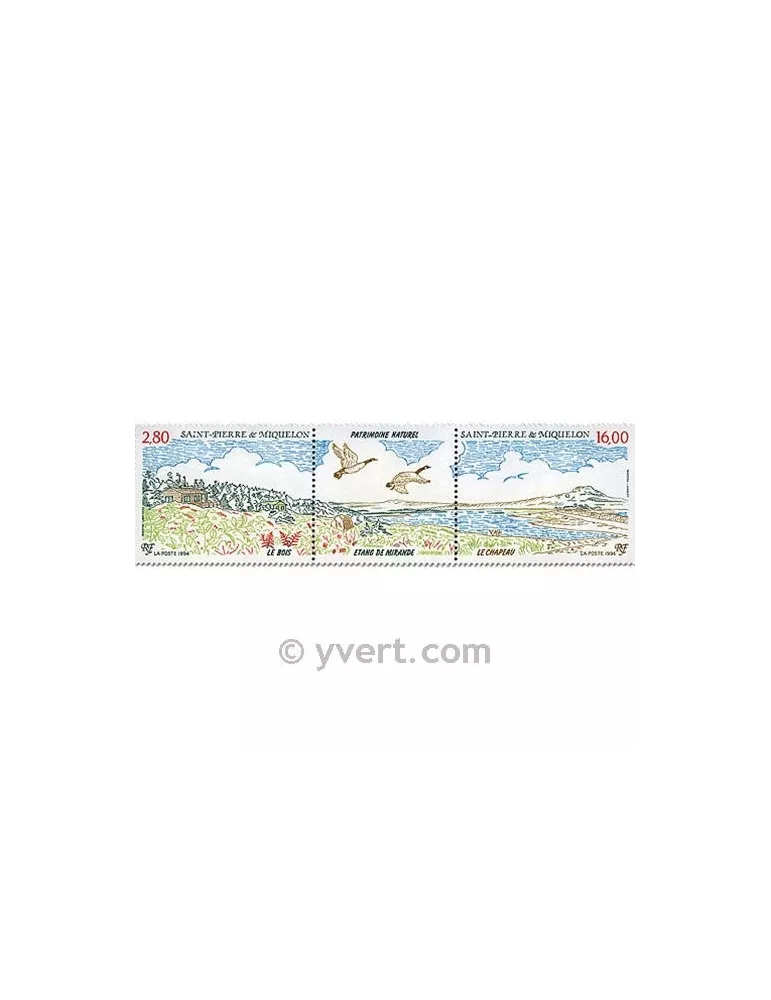 n° 604A - Timbre Saint-Pierre et Miquelon Poste