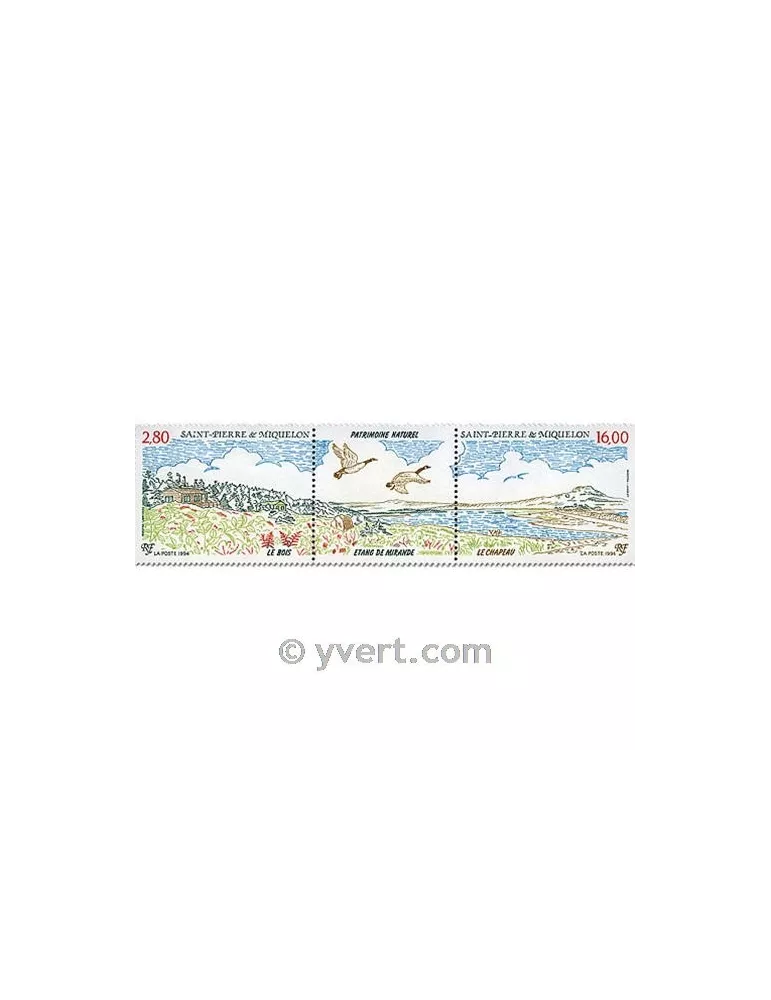 n° 604A - Timbre Saint-Pierre et Miquelon Poste