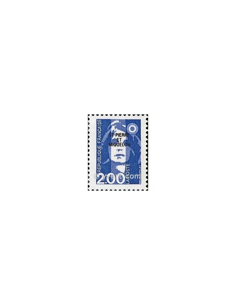 n° 605 - Timbre Saint-Pierre et Miquelon Poste