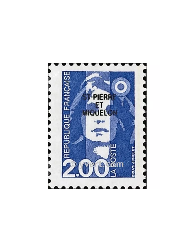 n° 605 - Timbre Saint-Pierre et Miquelon Poste