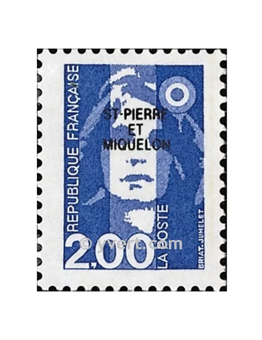 n° 605 - Timbre Saint-Pierre et Miquelon Poste